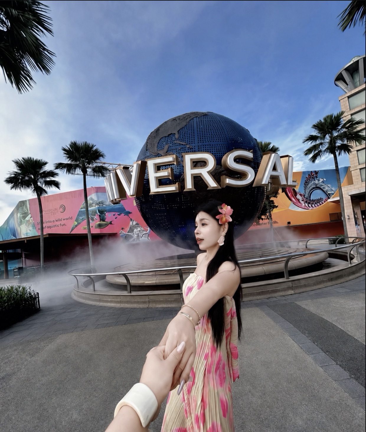 新加坡圣淘沙旅游场景